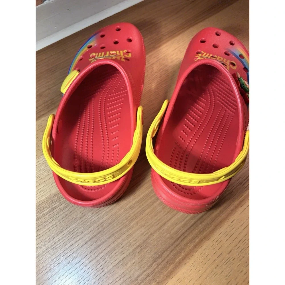 Crocs Lucky Charms Limited Edition Red Mens 7 Womens 9 Slip On